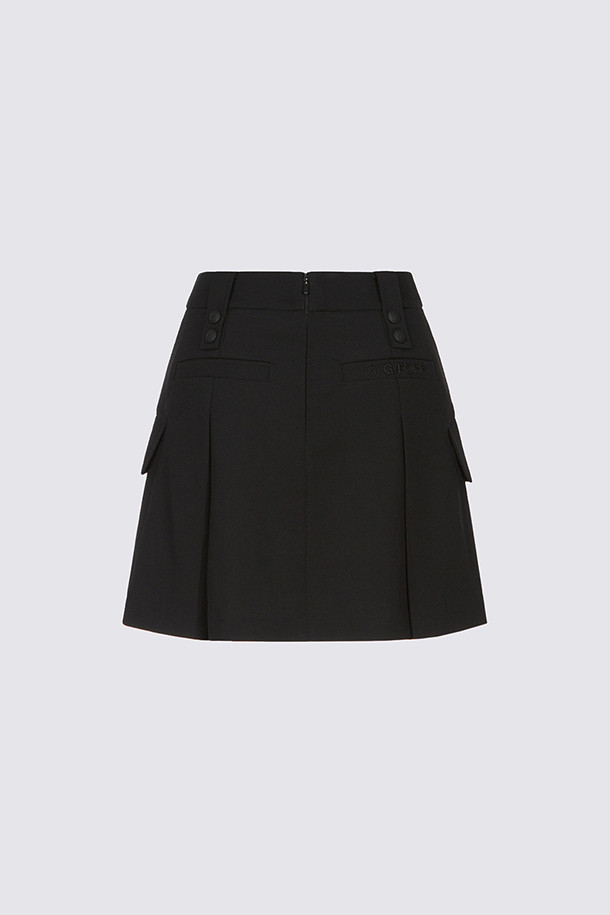 지포어-WOMEN APPAREL-TWILL A-LINE SKIRT(WOMEN)