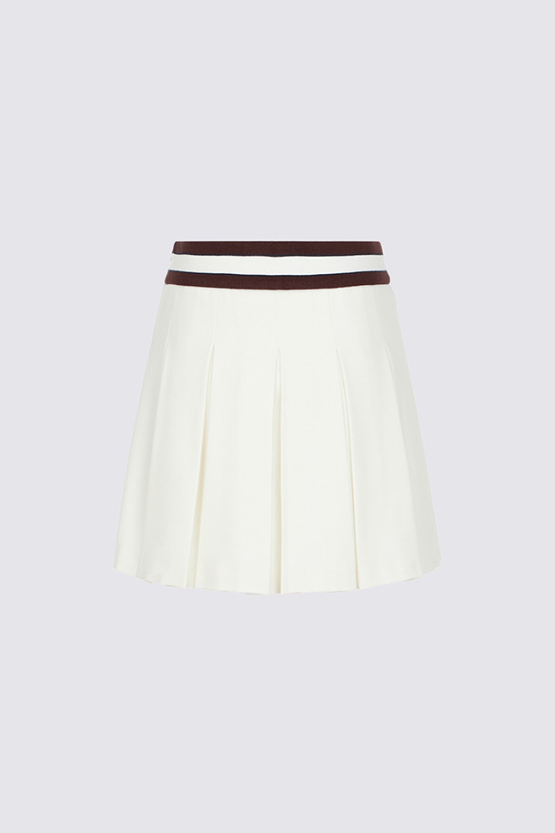 지포어-WOMEN APPAREL-PLEATED SKIRT (WOMEN)
