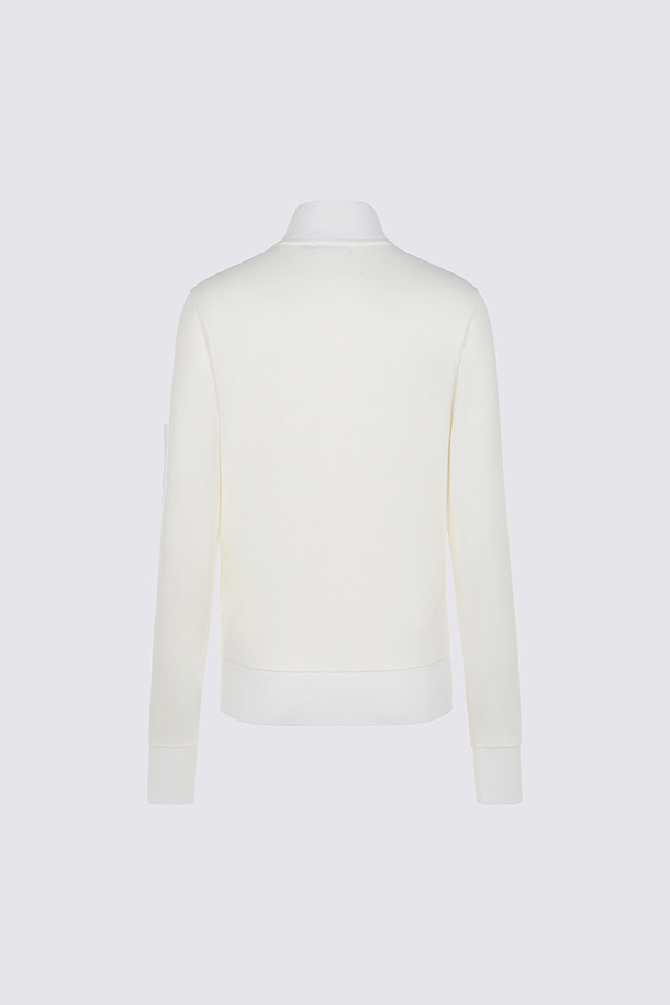 지포어-WOMEN APPAREL-LOGO HALFZIP T-SHIRT (WOMEN)