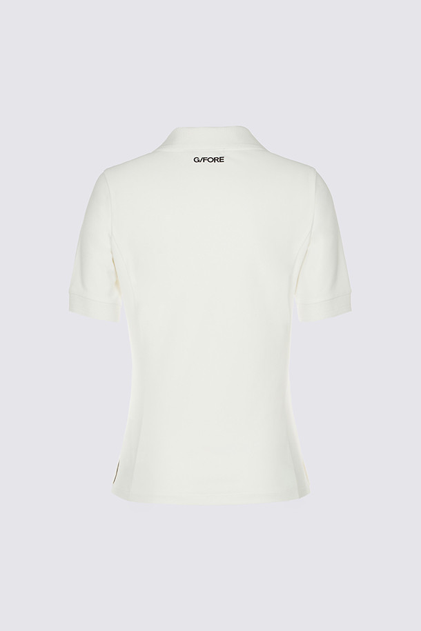 지포어-WOMEN APPAREL-ESSENTIAL POLO T-SHIRT(WOMEN)