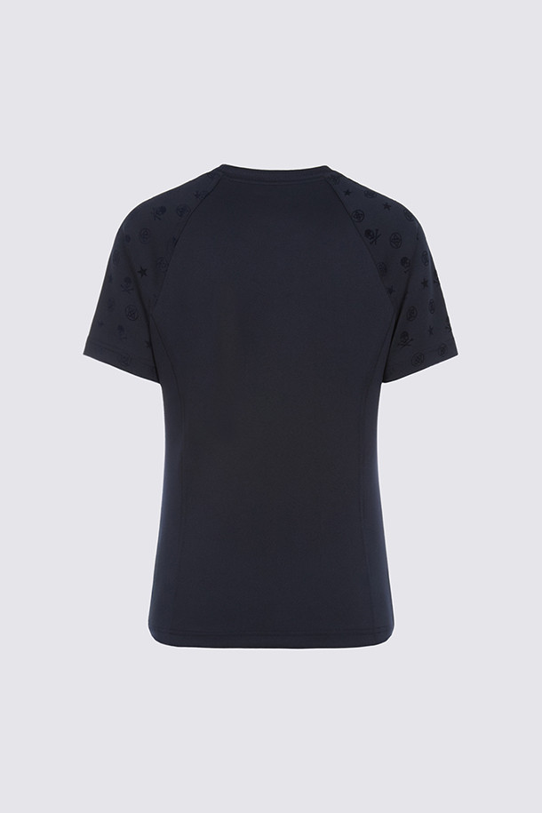 지포어-WOMEN APPAREL-LOGO ROUND T-SHIRT(WOMEN)
