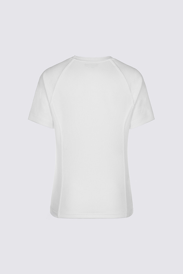 지포어-WOMEN APPAREL-LOGO ROUND T-SHIRT(WOMEN)