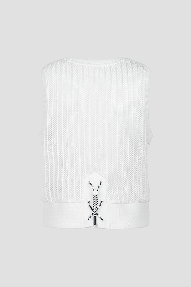 지포어-WOMEN APPAREL-MESH ROUNDNECK VEST(WOMEN)