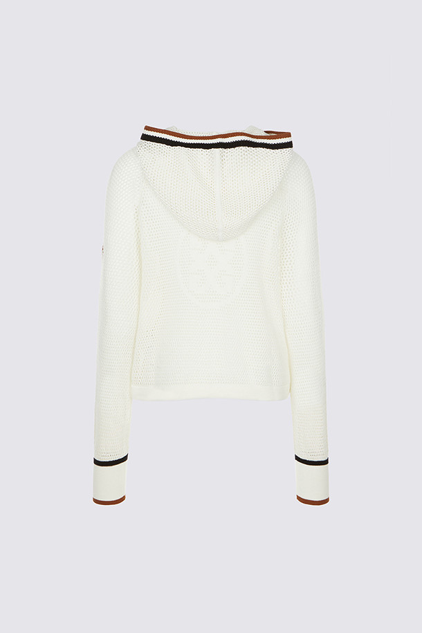 지포어-WOMEN APPAREL-MESH HOODED CARDIGAN(WOMEN)