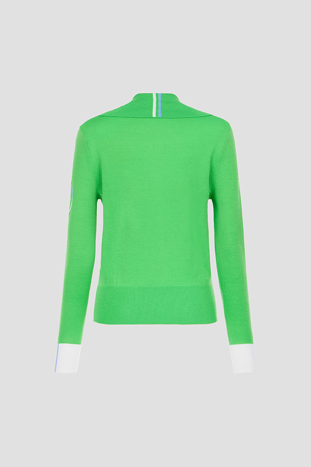 지포어-WOMEN APPAREL-FULL-ZIP COLOUR SWEATER(WOMEN)