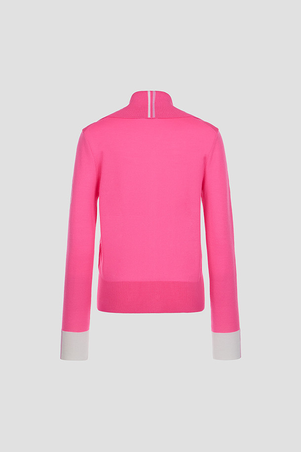 지포어-WOMEN APPAREL-FULL-ZIP COLOUR SWEATER(WOMEN)