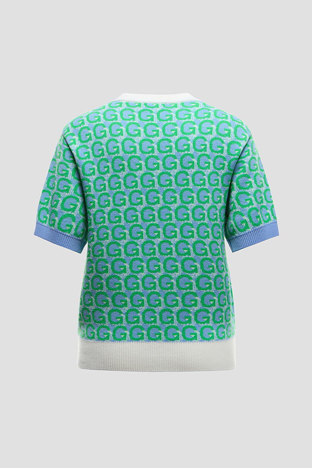 지포어-WOMEN APPAREL-PATTERN CREWNECK SWEATER(WOMEN)