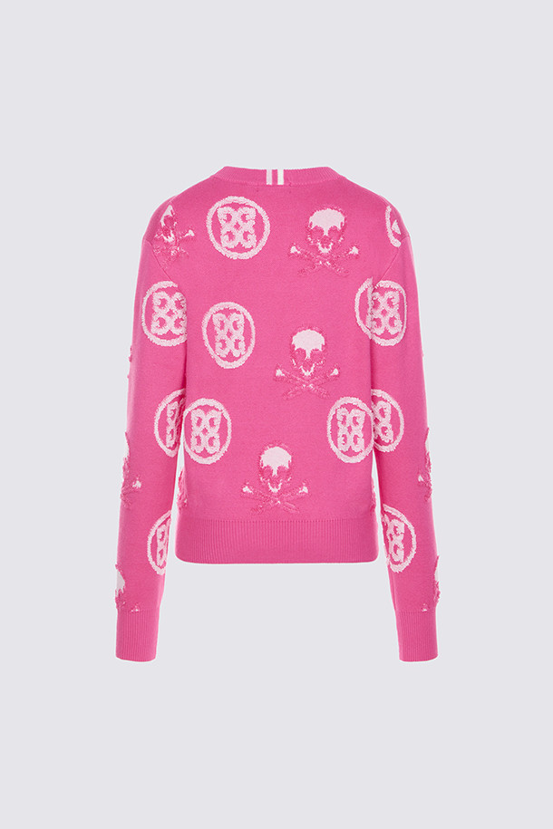 지포어-WOMEN APPAREL-JACQUARD CREWNECK SWEATER(WOMEN)