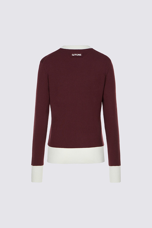 지포어-WOMEN APPAREL-WINDPROOF CREWNECK SWEATER(WOMEN)