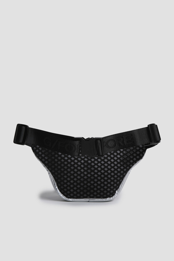 지포어-MEN ACCESSORIES-SILVER HIP BAG