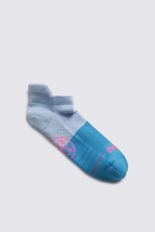 지포어-MEN ACCESSORIES-TWO TONE ANKLE SOCK(MEN)