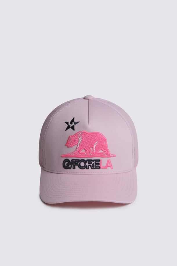 지포어-WOMEN ACCESSORIES-LADIES CALI BEAR TRUCKER(WOMEN)