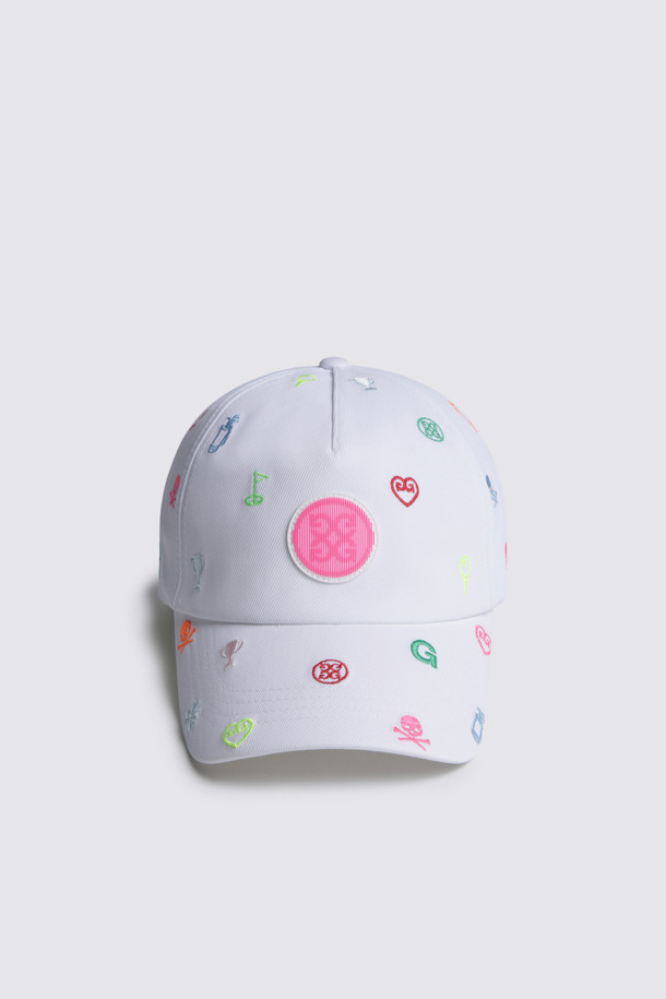 지포어-WOMEN ACCESSORIES-EMBROIDERED ICON SNAPBACK HAT(WOMEN)