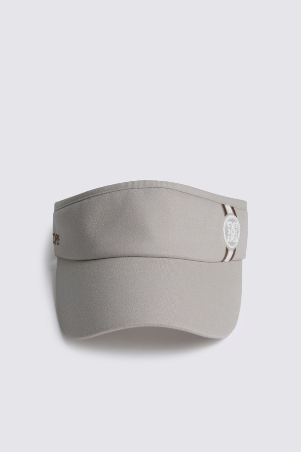 지포어-WOMEN ACCESSORIES-LINE LOGO VISOR(WOMEN)