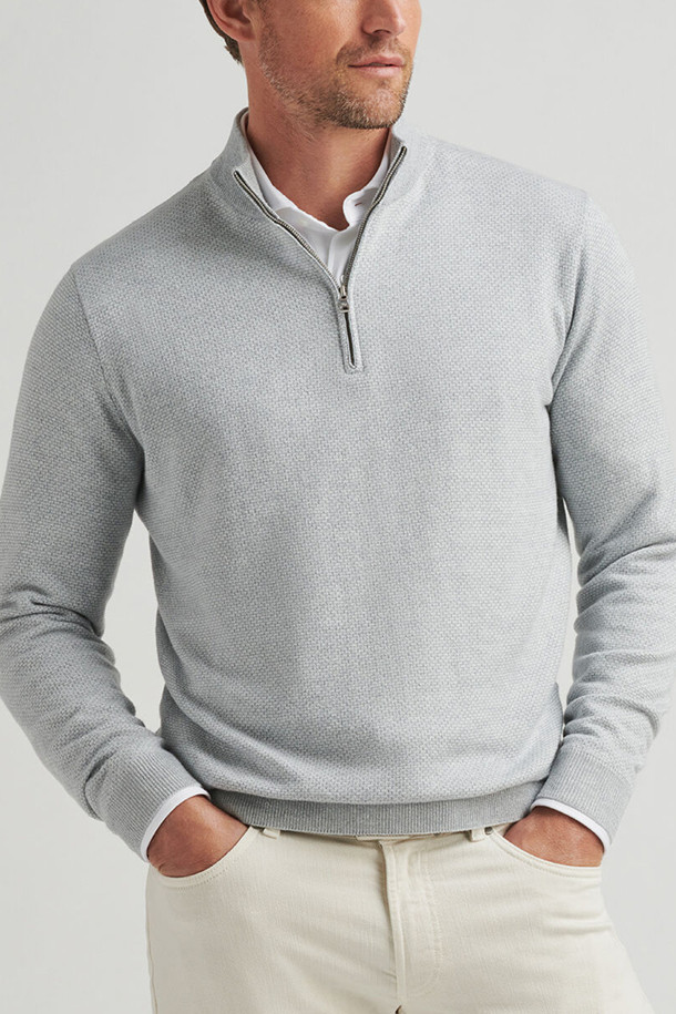 PETER MILLAR - 스웨터 - ASHLAND QUARTER-ZIP SWEATER