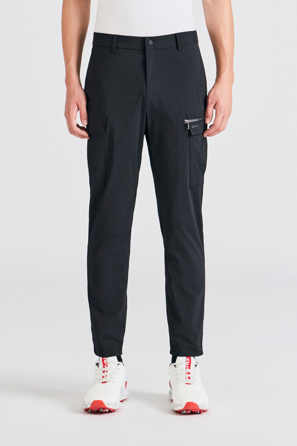 지포어-MEN APPAREL-WASHED NYLON PANTS (MEN)