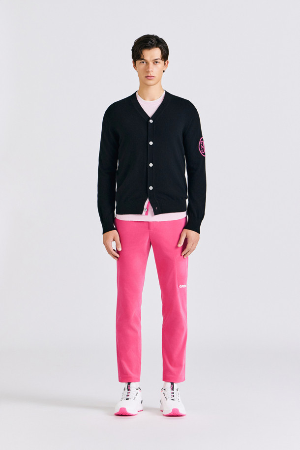 ESSENTIAL CASHMERE CARDIGAN (MEN)_BLACK-a