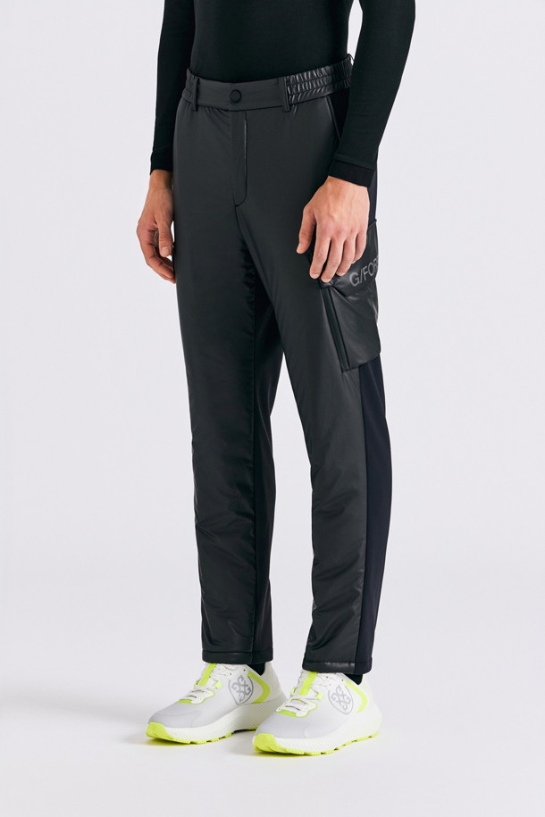 PADDED PANTS (MEN)_BLACK-a