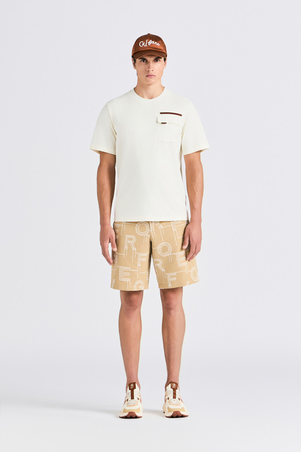 지포어-MEN APPAREL-TYPOGRAPHIC T-SHIRT(MEN)