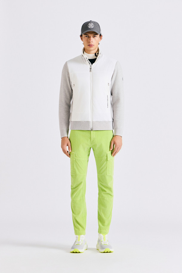 WOVEN HYBRID DOWN(MEN)_WHITE-a