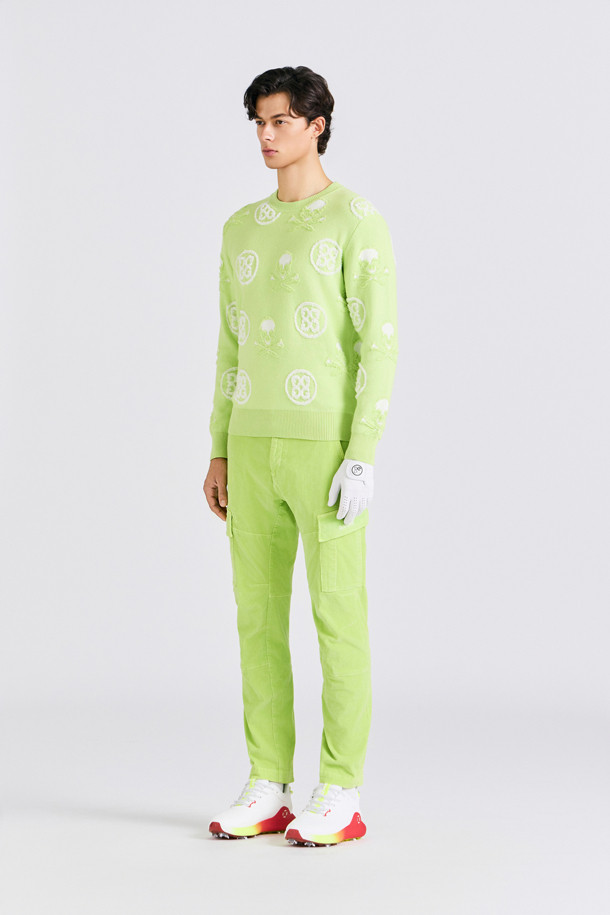 지포어-MEN APPAREL-JACQUARD CREWNECK SWEATER(MEN)