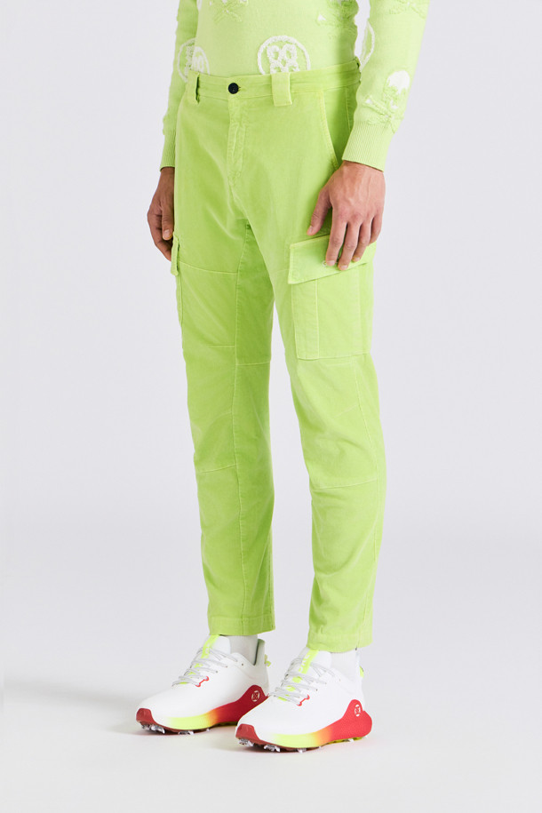지포어-MEN APPAREL-CORDUROY SLIM CARGO PANTS (MEN)