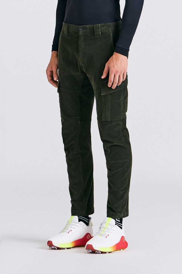 지포어-MEN APPAREL-CORDUROY SLIM CARGO PANTS (MEN)