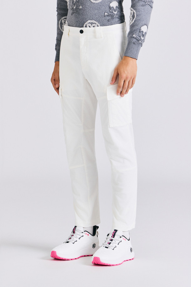 지포어-MEN APPAREL-CORDUROY SLIM CARGO PANTS (MEN)