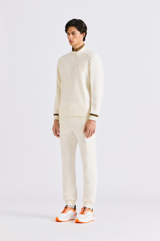 지포어-MEN APPAREL-BOUCLÉ HALFZIP(MEN)