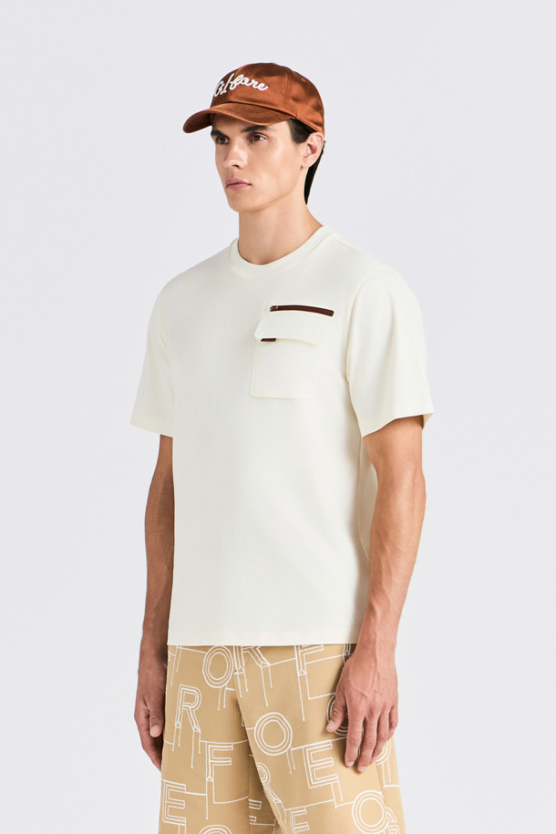 지포어-MEN APPAREL-TYPOGRAPHIC T-SHIRT(MEN)