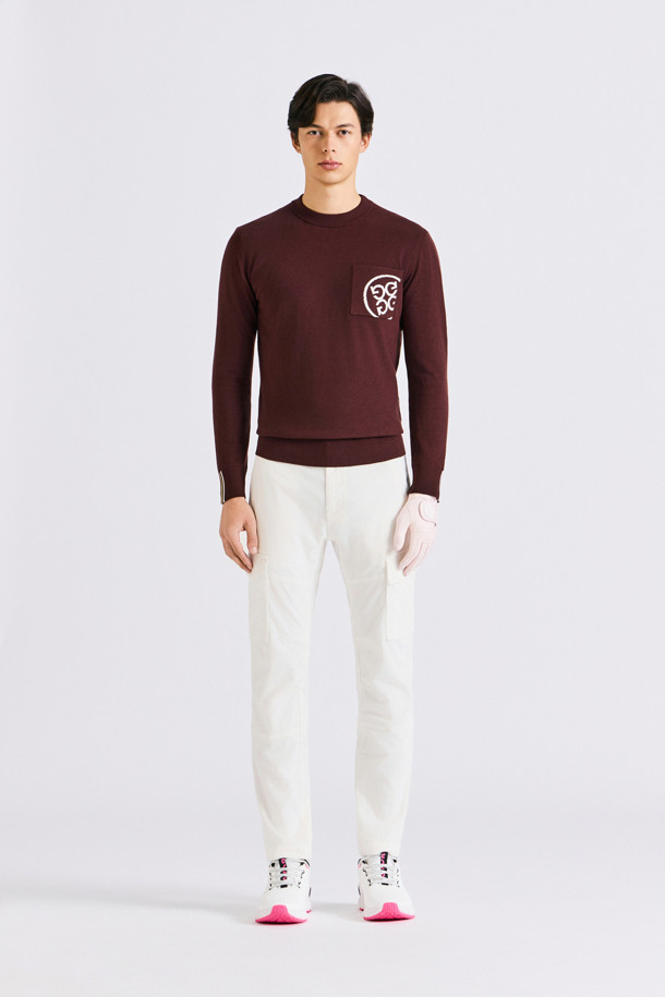 지포어-MEN APPAREL-WINDPROOF ROUNDNECK SWEATER(MEN)