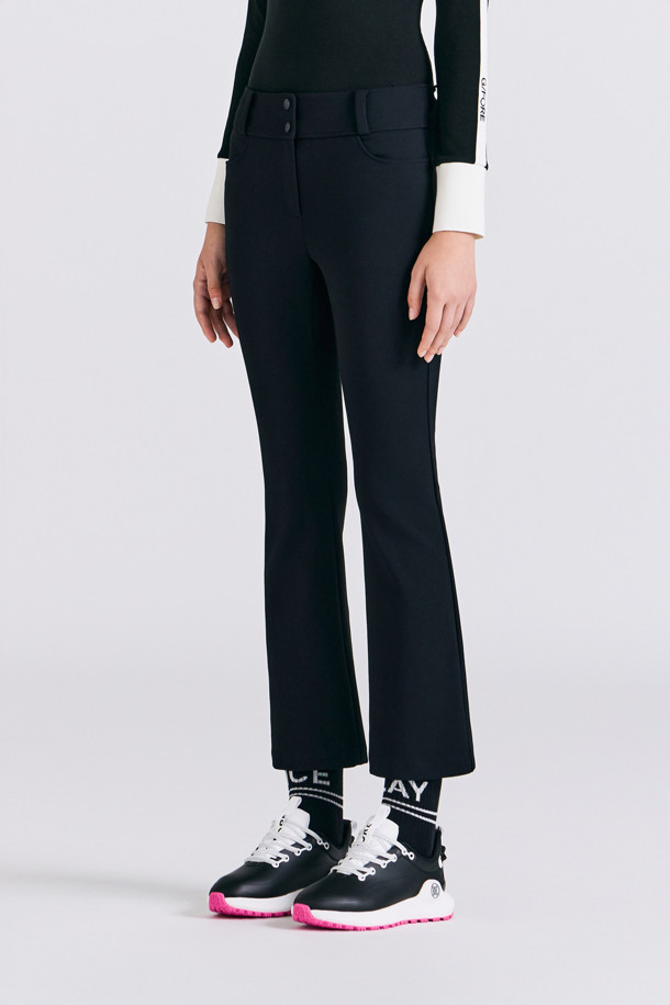 지포어-WOMEN APPAREL-SIDE LOGO SEMI BOOTCUT PANT(WOMEN)