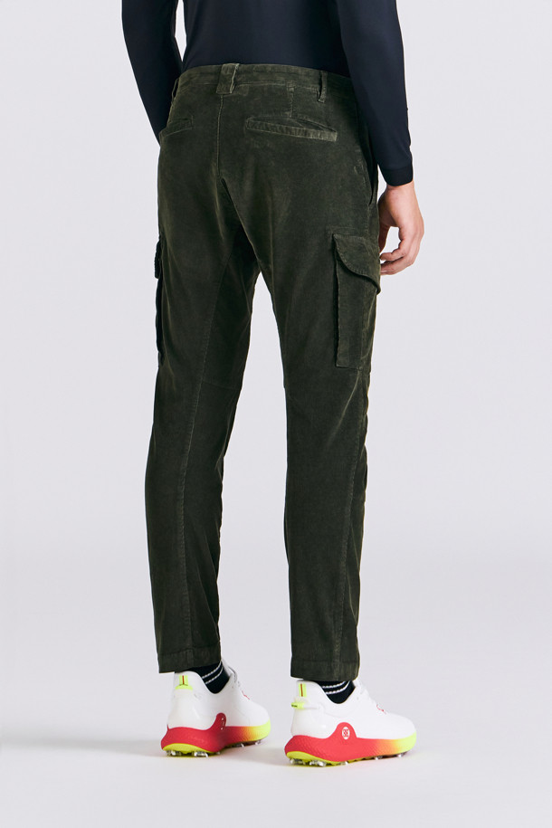 지포어-MEN APPAREL-CORDUROY SLIM CARGO PANTS (MEN)