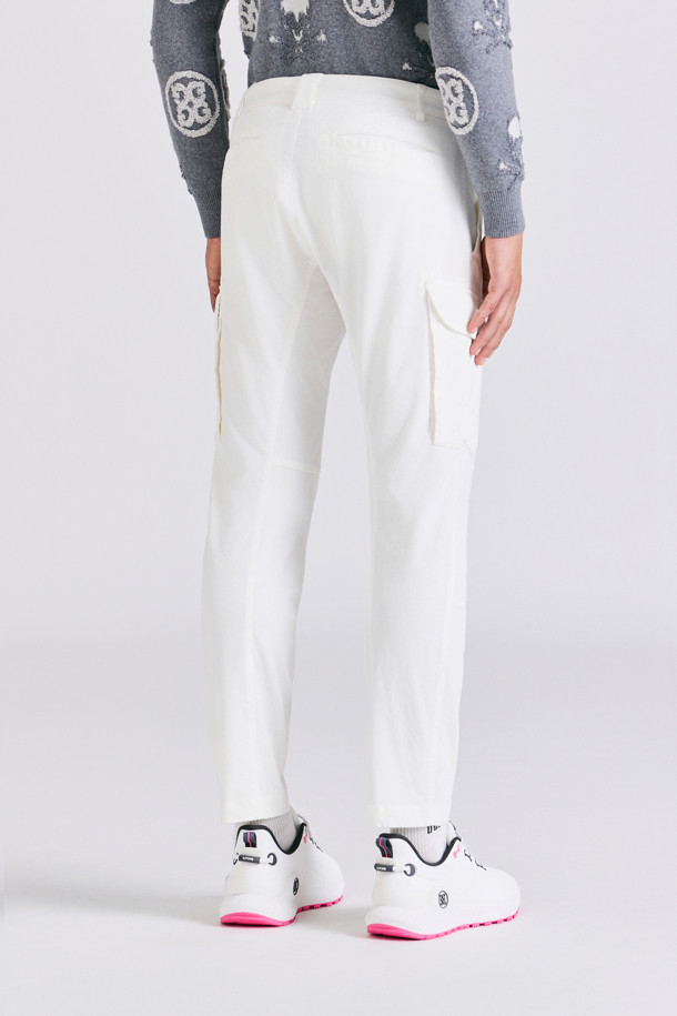 지포어-MEN APPAREL-CORDUROY SLIM CARGO PANTS (MEN)