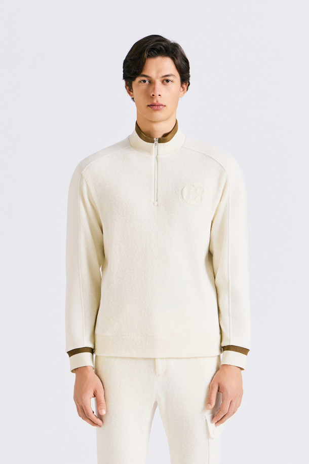 지포어-MEN APPAREL-BOUCLÉ HALFZIP(MEN)