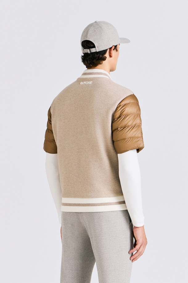 지포어-MEN APPAREL-HALF SLEEVES HYBRID DOWN(MEN)