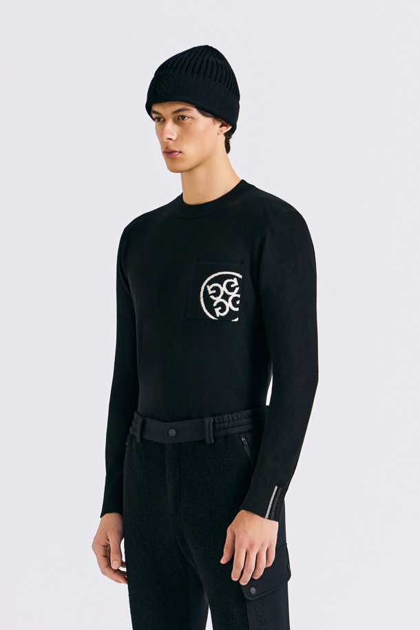 지포어-MEN APPAREL-WINDPROOF ROUNDNECK SWEATER(MEN)