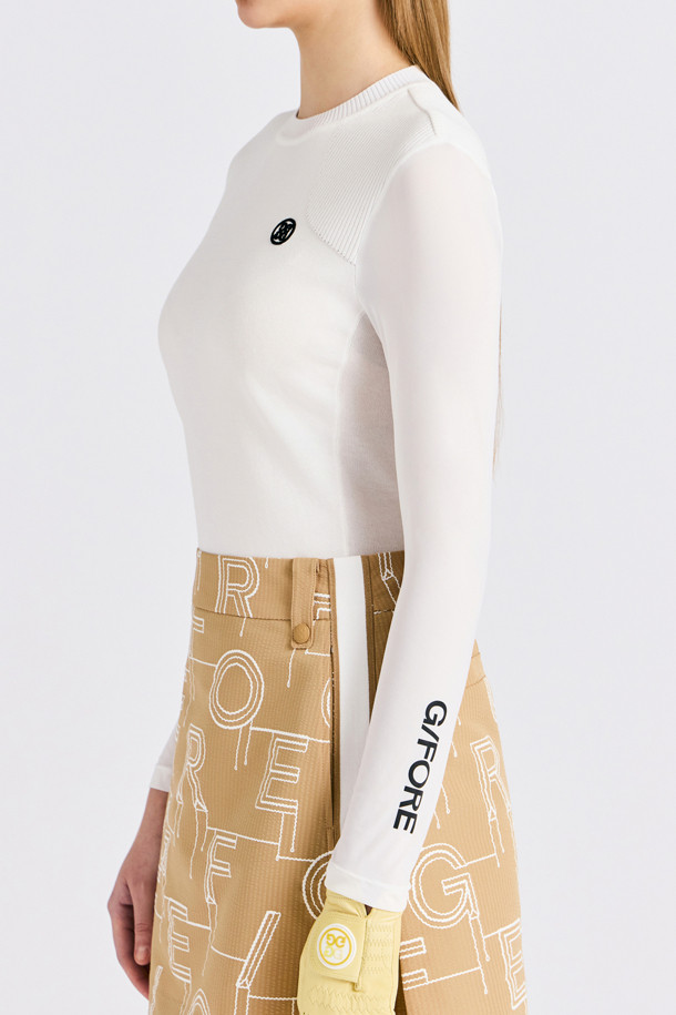 지포어-WOMEN APPAREL-LONG SLEEVE CREWNECK SWEATER (WOMEN)
