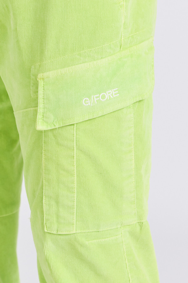 지포어-MEN APPAREL-CORDUROY SLIM CARGO PANTS (MEN)