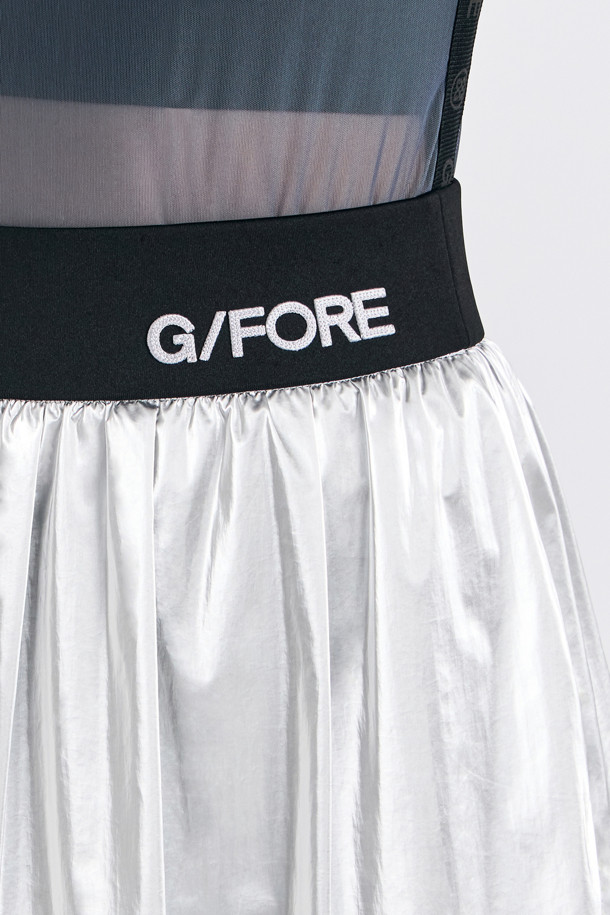 지포어-WOMEN APPAREL-BAND PLEATED SKIRT(WOMEN)