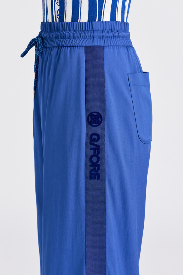 지포어-WOMEN APPAREL-SIDE LOGO SATIN PANT(WOMEN)