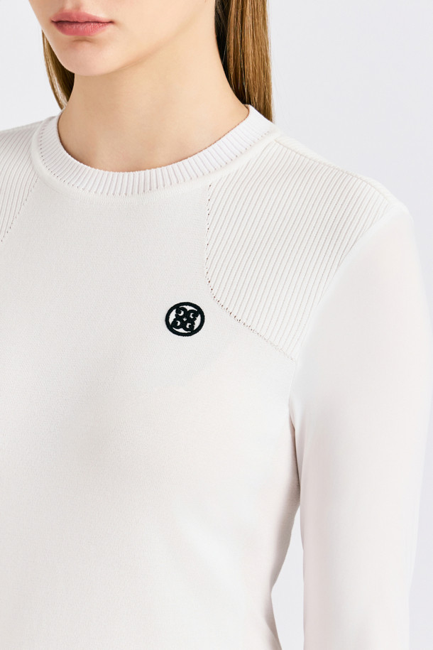지포어-WOMEN APPAREL-LONG SLEEVE CREWNECK SWEATER (WOMEN)