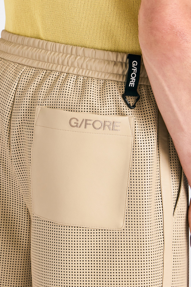 지포어-MEN APPAREL-FAUX LEATHER SHORTS(MEN)