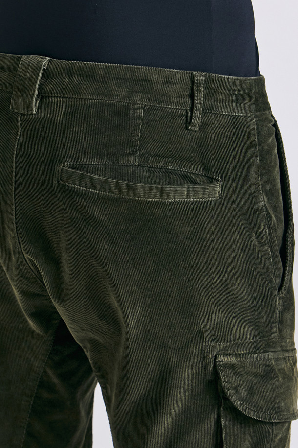 지포어-MEN APPAREL-CORDUROY SLIM CARGO PANTS (MEN)