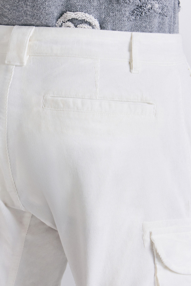 지포어-MEN APPAREL-CORDUROY SLIM CARGO PANTS (MEN)