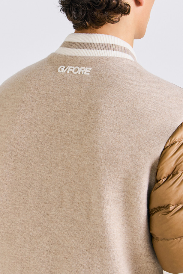 지포어-MEN APPAREL-HALF SLEEVES HYBRID DOWN(MEN)