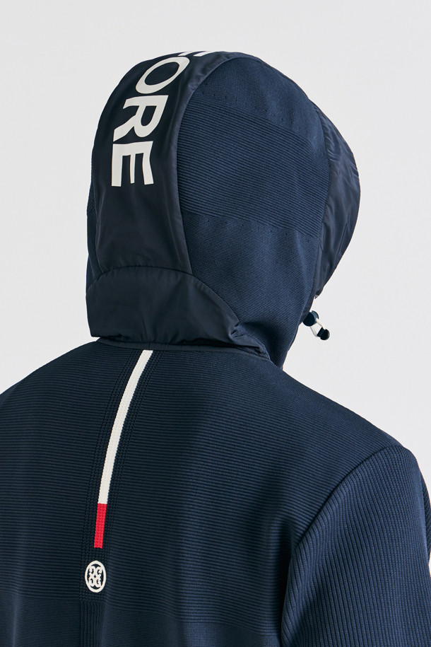 지포어-MEN APPAREL-FULL ZIP KNIT HOODIE (MEN)