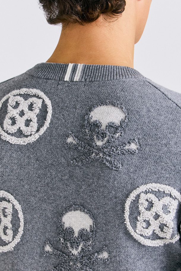 지포어-MEN APPAREL-JACQUARD CREWNECK SWEATER(MEN)