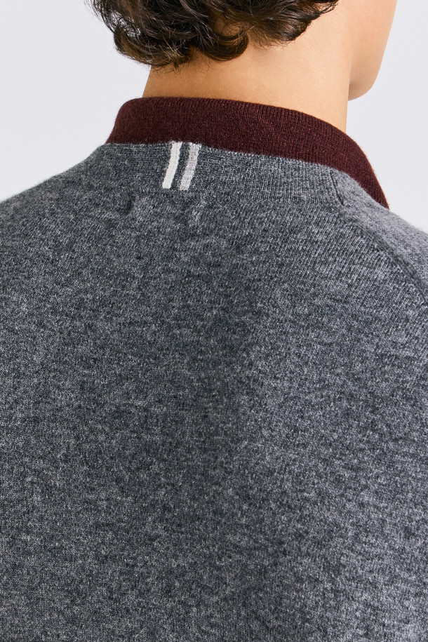 지포어-MEN APPAREL-ESSENTIAL CASHMERE CARDIGAN (MEN)