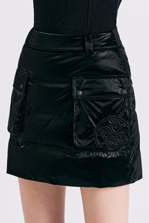 지포어-WOMEN APPAREL-DOWN SKIRT (WOMEN) 